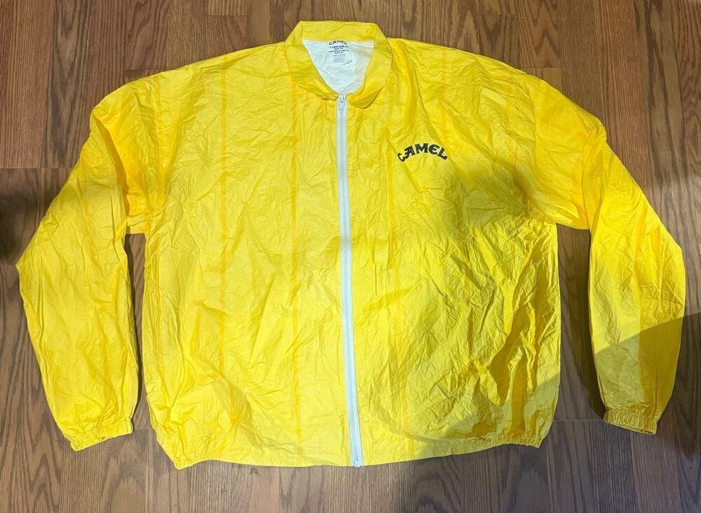 Camel Bros Rain Jacket Size Xl Deadstock